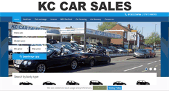 Desktop Screenshot of kccarsales.co.uk